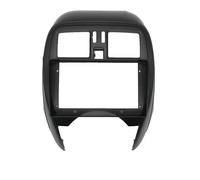 9 Inch Radio Android MP5 Player Panel Frame 2 Din Head Unit Fascia Stereo Dash For Nissan For MARCH For Micra K13 2013-2017 Car Radio Frame Fascia Panel(Fascia)