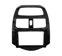 9 Inch Radio Fascias Double Din DVD Stereo Panel Dashboard Refitting Installation Frame For Chevrolet For Spark 2010-2016(Black,Frame an cord)