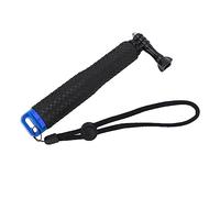 9 Inch Selfie Stick, Action Camera Selfie Stick Handheld Impact Resistance Non-slip Handle with Hanging Rope for Shooting (Blue)
