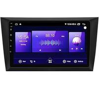 9 Inch Touchscreen Android Car Stereo for Volkswagen Golf 6 2008-2016 with GPS Navigation, Bluetooth, 4G WiFi, Reversing Camera and Steering Wheel Control, Multimedia, 8 Core 4g+wifi 6g+128g, normal