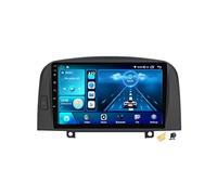 9 Inch Touchscreen Car Stereo Double Din Android 14 Radio Compatible with Hyundai Sonata NF 2004~2008 Car Multimedia Player Support Navigation/Android Auto/Carplay/Steering Wheel Controls,NF2