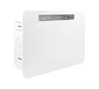 9 inch Wall TV Media Box, Recessed TV Media Box, Fit Snugly Between Standard 16” Studs, for Home Entertainment Configuration