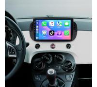 9" IPS 8 Core AI Radio Android 15 Car Stereo for Fiat 500 500C 2007-2015