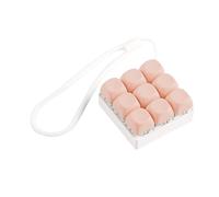 9 Keys Mechanical Keyboard Switch Tester with Silicone Key Chain for Stress Relief and Office Decorative Key Caps