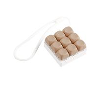 9 Keys Mechanical Keyboard Switch Tester with Silicone Key Chain for Stress Relief and Office Decorative Key Caps