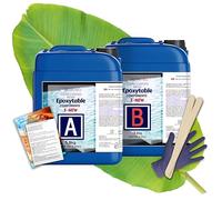 9 Kg Epoxy Resin Epoxytable Five Ideal for creating River Table, Furniture, Clear Casting, Countertops 5 cm, Jewellery and Artistic Creations, Non-toxic Certified, Technical Assistance in English