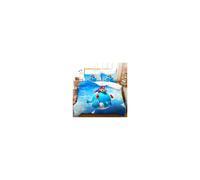 (#9, King 240cmx220cm) Super Mario Bedding Set 3PCS Duvet/Quilt Cover Pillowcase Single Double KingGIFT
