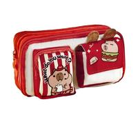 9-Layer Pencil Case Cartoon Bear Pen Bag Large Capacity Pencil Pouches Lovely Bag School Office Supplies Large Capacity Case Lovely Cartoon Bear Storage for School