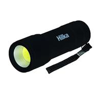 Hilka 82010920 9 LED Rubber Coated Mini Torch Display, Black