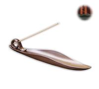 9" Length Incense Stick Holder with 3 Holes, Ash Catcher, Hand Carved Carving Censer Ornaments, Best For Home Fragrance-Aesthetic Room Decor, Ideal for Meditation, -Ornamental piece for Home Decor