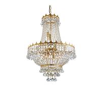 Ceiling Light Gold Versailles 9 Searchlight 9112-52GO