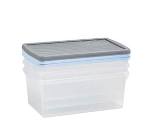 9 Litre Wham Handy Box Pack of 3 145h x 230w x 380d mm