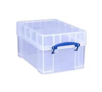 9 Litre Xl Really Useful Box Clear Plastic Storage Box