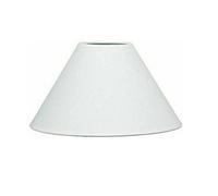 9" Luxury Cotton Textured Fabric Coolie Light Shade Purpose Table Floor Ceiling Practical & Eye Caring Lampshade White