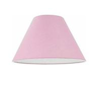 9" Luxury Cotton Textured Fabric Coolie Light Shade Purpose Table Floor Ceiling Practical & Eye Caring Lampshade Pink