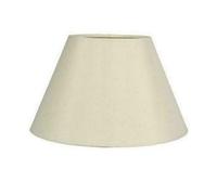 9" Luxury Cotton Textured Fabric Coolie Light Shade Purpose Table Floor Ceiling Practical & Eye Caring Lampshade Cream