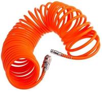 9 Meter Long Air Line Hose Compressor Tool Coiled Quality Quick Fitting Standard Euro Connections