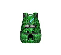 (9) Minecraft School Bag Double-sided Backpack Kids Gift