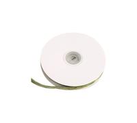 9 mm x 10 Yards Thin Velvet Ribbon Roll Vintage Gift Wrap Ribbon Rustic Ornament Hanging Ribbons Handmade Bow Wreath Making Ribbons Green