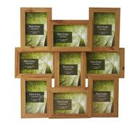 9 Multi Wood Effect Photo Frame