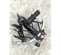 9" Nautical Astrolabe Fully Working Aluminum Sextant Handmade Marine Navigation Tool Black Powder Coated 9" Inch Sextant Astrolabe Marine Sextant Best Gift Item For your Loved One's