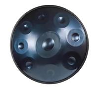 9 Notes Handpan Drum for beginning student, Steel Hand Drum 22 Inches D Minor 432Hz/440Hz with Soft Hand Pan Bag, Handpan Stand, 2 Mallets(Blue,432Hz)