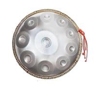 9 Notes Handpan Drum Instrument, Handpan Drum Instrument In D Minor, Mostly Played with Hands and Fingers, Percussion Instrument Pan Drum, Ideal for Mediation, Classroom, Stress Relief