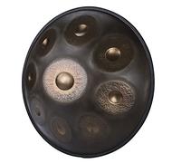 9 Notes Handpan Drums, D Minor Steel Drum 22 Inches, D3 Bb3 C4 D4 E4 F4 G4 A4" For Professional Solo Performances, Gift For Music Enthusiast Beginners