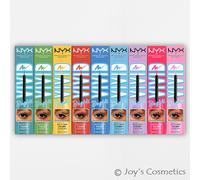 9 NYX Vivid Brights Colored Liquid Eyeliner Matte - VBLL "9 Color Set" Joy's