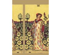 9 of Pentacles Tarot Journal: Lined Notebook for Reflection, Gratitude & Abundance | Tarot-Inspired Stationery (Manifestation and Spirituality)