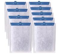 9 Pack Filter Cartridge for Whisper Bio-Bag Filters, Large Aquarium Replacement Filter Cartridges for Whisper Filters 20i,40i/IQ20,30,45,60/PF20,30,40,60 and ReptoFilter