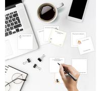 9 Pack Funny Post It Notes, Funny Sticky Notes Office Supplies, Funny Office Gifts with Sarcastic Sayings for Friends, Coworkers, Boss