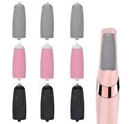 9 Pack Replacement Rollers Extra Coarse Rollers for Feet Roller Refill Heads Compatible with Finishing Touch Flawless Pedi Electric Tool File