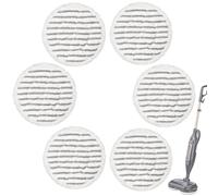 9 Pack Reusable Microfiber Steam Mop Pads - Compatible with Shark S6002UK & S7201UK, Steam & Scrub Mop Replacement Pads for Sealed Hard Floors, All-in-One Cleaning Solution (6 pack origin)