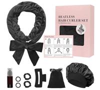 9 Pack Satin Heatless Hair Curler Set, 70"Heatless Curls Overnight Hair Curlers to Sleep In, Hair Curlers No Heat Curls Overnight Hair Curler, Heatless Curling Set for Women Long Hair