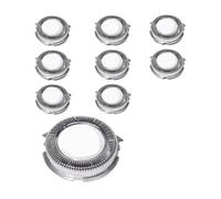 9 Pack Shaver Heads, Compatible with Philips, SH50 | Double blades electric shaver parts for Series 5000 replacement(9pcs)
