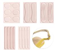 9 Pack Sling Back Heel Grips, Heel Protection Pad,Rebound Anti-Wear Cushion Pad,Protection Against Pain & Blisters,Tape Silicone Clear Slingback High Heel Grips for Sandals Sling
