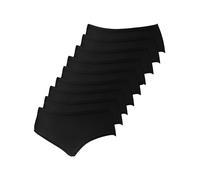 9-pack women's maxi briefs Cotton by Schöller Size 12-24 in three colors