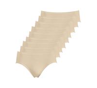 9-pack women's midi briefs Cotton by Schöller Size 12-20 in three colors