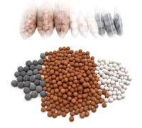 9 Packs Mineral Balls,Mineral Balls Negative Ion,Negative Ion Shower Filters,Shower Filter,Shower Head Filter Balls,Shower Head Bio-Active Stone Filter for Hard Water,Fluoride and Other Impurities