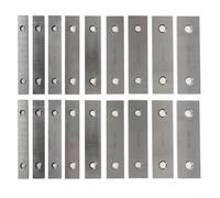 9 Pair Steel Hardened Parallel Plates Set 6 Inch Long Alloy Steel for Precision Ground 0 0002 Inch Accuracy for Use in Vise Clamping