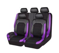 9 Pcs Car Seat Cover for Toyota Yaris Cross SUV 2021 2022 2023 2024, Leather Waterproof Breathable Seat Covers Full Set Seat Protector Interior Accessories,Purple