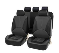 9 Pcs Car Seat Covers Full Set, for MG MG3 Full Hybrid 2024 Waterproof Non-Slip Breathable Comfortable Front Rear Seat Protectors Interior Accessories,C