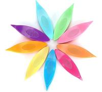 9 Pcs Colorful Plastic Tatting Shuttle for Lace DIY Hand Lacemaking Craft Tool Household Knitting Tools Weaving Machine Sewing Accessories Deft Tatting and Lacemaking Supplies Needlework
