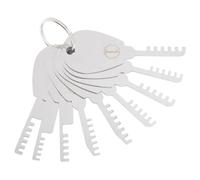 9 pcs Comb Lock Pick Tools, Comb Pick Lock Picking Tool for Beginners & Experts, Great Locking Picking Kit for Door
