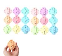 9 Pcs Math Fidget Spinners,Addition and Subtraction Fidget Game For Classroom Homeschooling,Learn and Multiplication Divisio