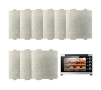 9 Pcs Microwave Waveguide Cover,108x99mm Universal Mica Sheet Replacement,Cuttable Microwave Mica Sheet for Oven Hair Dryers Toasters Heaters Repair and Internal Protection