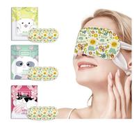 9 Pcs Self Heated Eye Mask, Disposable Soothing Steam Eyes, Moisturizing Heat Eye Mask, Warm and Comfy for Relaxation, Dry Eyes