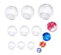 9 PCS Sphere Silicone Resin Moulds 50/40/30/20mm, TuNan Beads/Charms/Pendants Casting Mold for Epoxy Resin Ball Jewelry Making Decoration