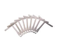9 Pcs Understring Radius Gauge Stainless Steel Guitar Repairing Measuring Tool For Bass Maintenance